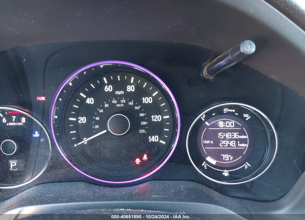 2016 HONDA HR-V EX-L VIN: 3CZRU6H71GM731344