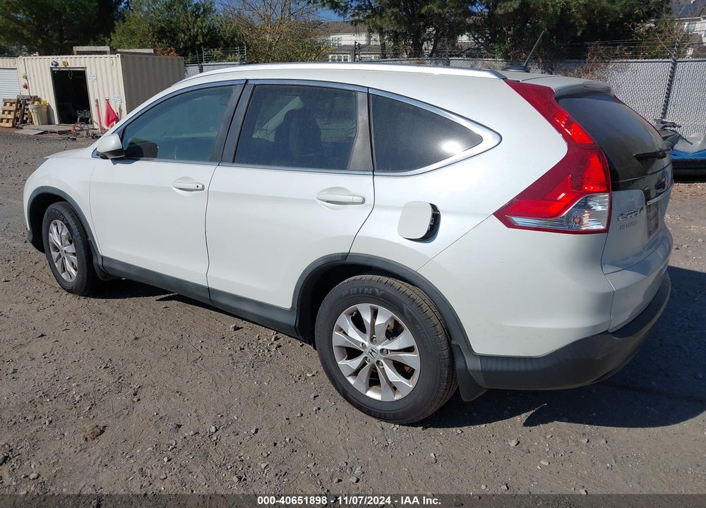 2013 HONDA CR-V EX-L VIN: 5J6RM3H78DL047614