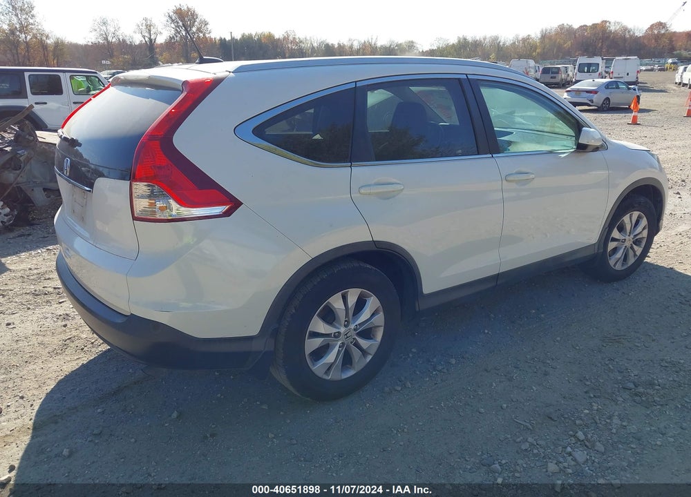 2013 HONDA CR-V EX-L VIN: 5J6RM3H78DL047614