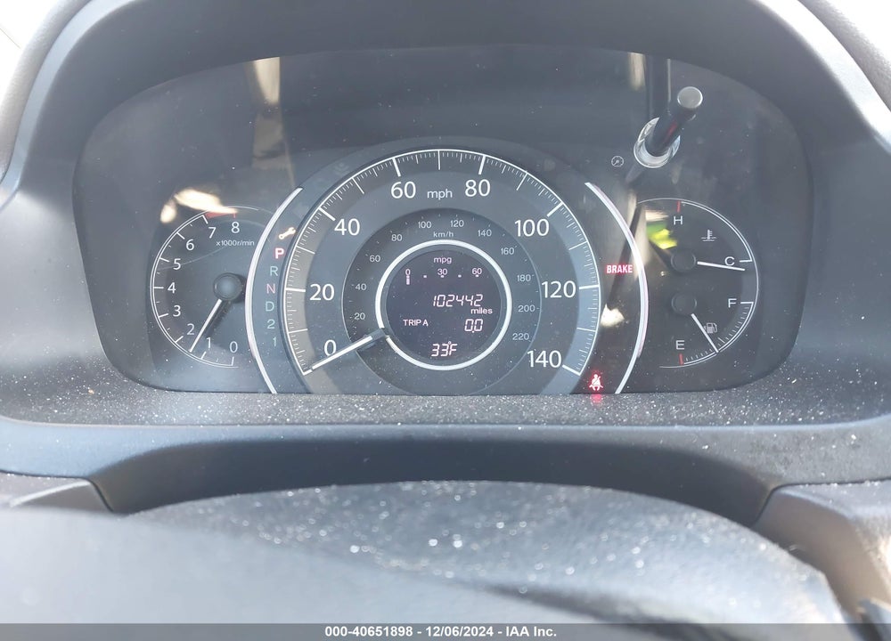 2013 HONDA CR-V EX-L VIN: 5J6RM3H78DL047614