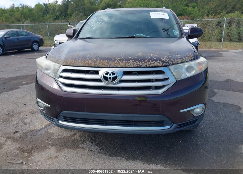 2012 TOYOTA HIGHLANDER SE V6 VIN: 5TDZK3EH0CS056555