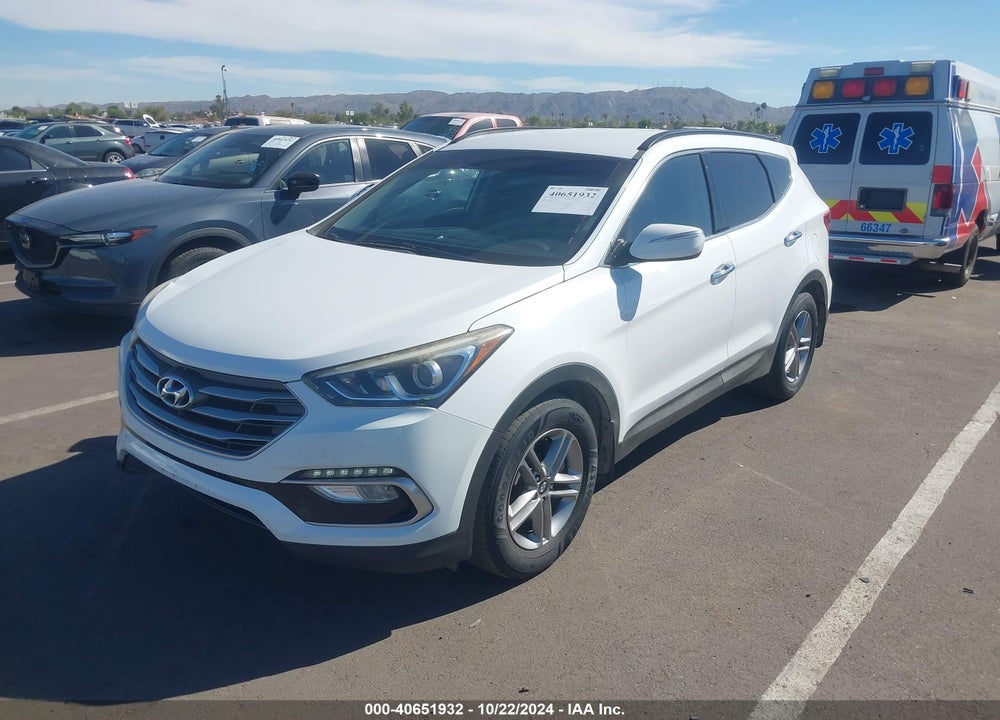 2018 HYUNDAI SANTA FE SPORT 2.4L VIN: 5XYZU3LB4JG515539