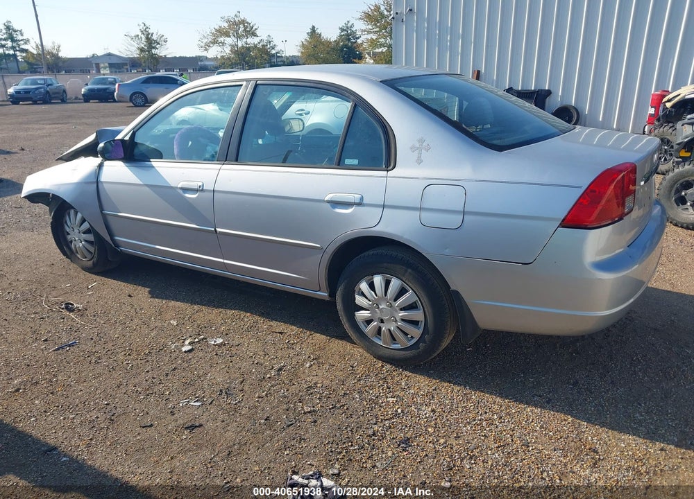 2003 HONDA CIVIC LX VIN: 1HGES16603L019279