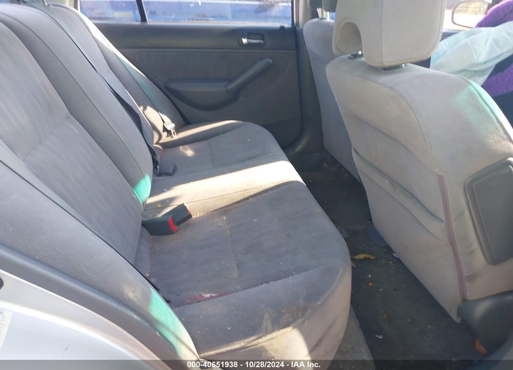 2003 HONDA CIVIC LX VIN: 1HGES16603L019279