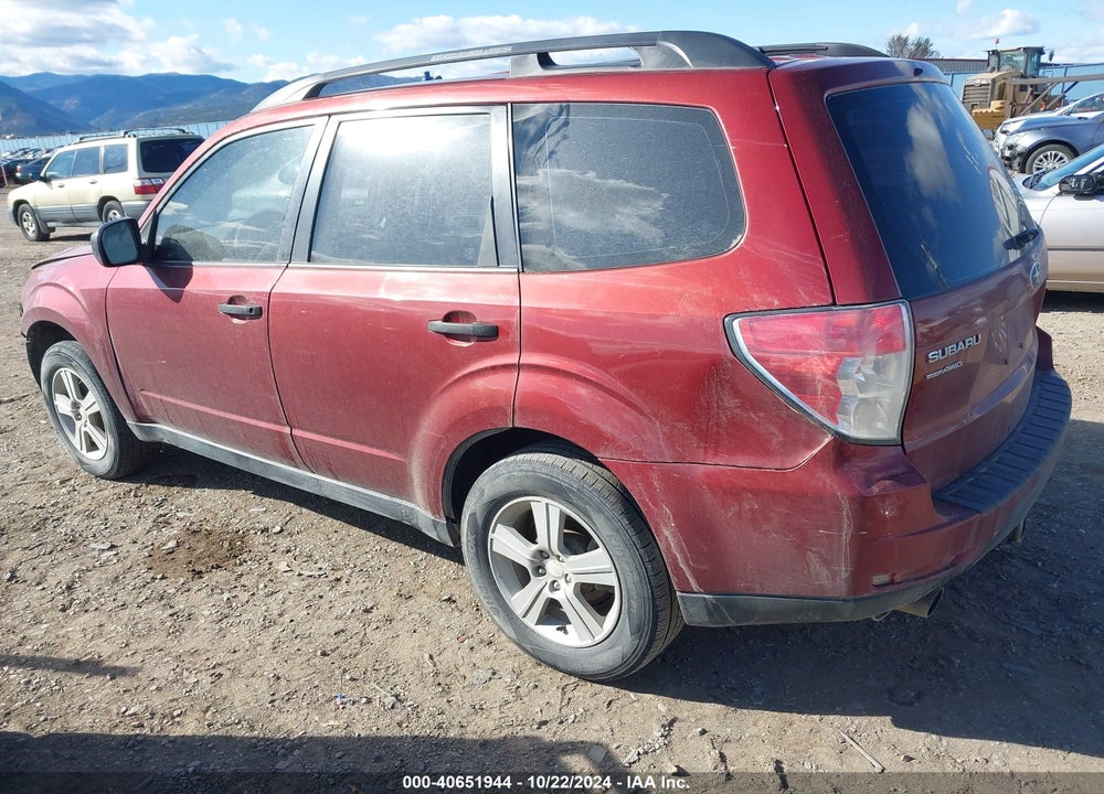 2010 SUBARU FORESTER 2.5X VIN: JF2SH6BCXAH900131