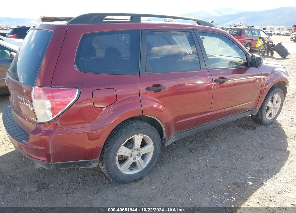2010 SUBARU FORESTER 2.5X VIN: JF2SH6BCXAH900131