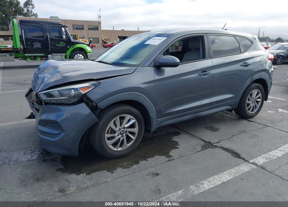 2016 HYUNDAI TUCSON SE VIN: KM8J23A4XGU231133