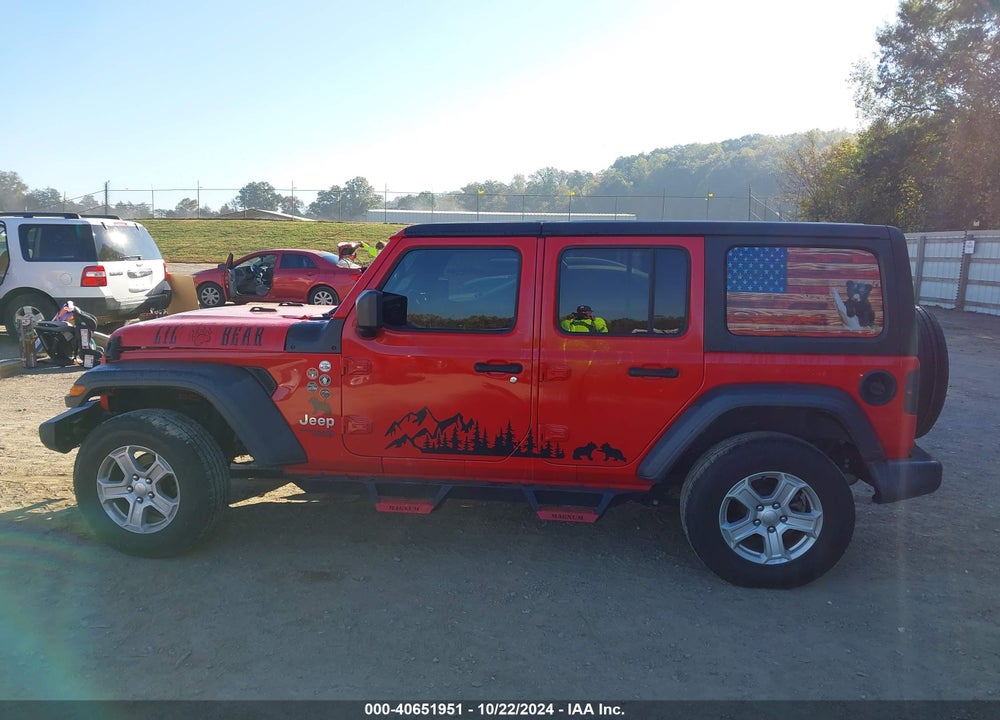 2020 JEEP WRANGLER UNLIMITED SPORT S 4X4 VIN: 1C4HJXDN9LW269503