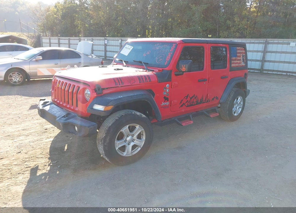 2020 JEEP WRANGLER UNLIMITED SPORT S 4X4 VIN: 1C4HJXDN9LW269503