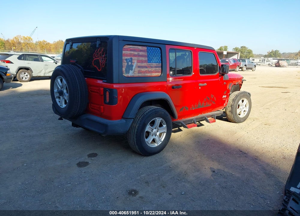 2020 JEEP WRANGLER UNLIMITED SPORT S 4X4 VIN: 1C4HJXDN9LW269503