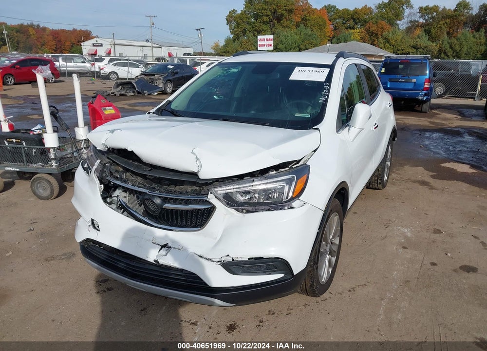 2019 BUICK ENCORE AWD PREFERRED VIN: KL4CJESB7KB860680
