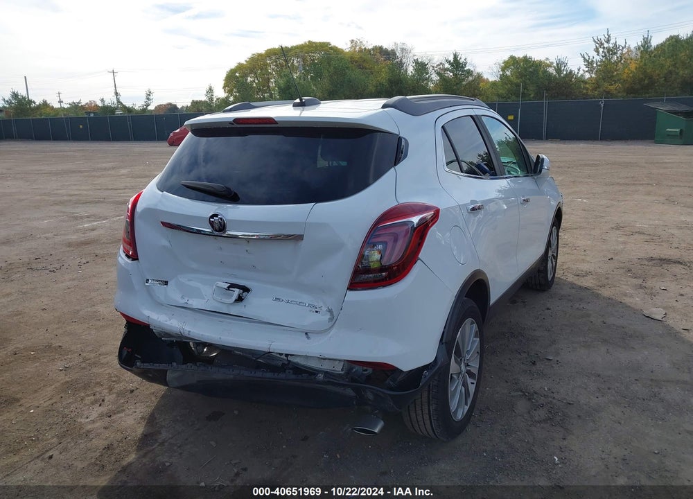 2019 BUICK ENCORE AWD PREFERRED VIN: KL4CJESB7KB860680