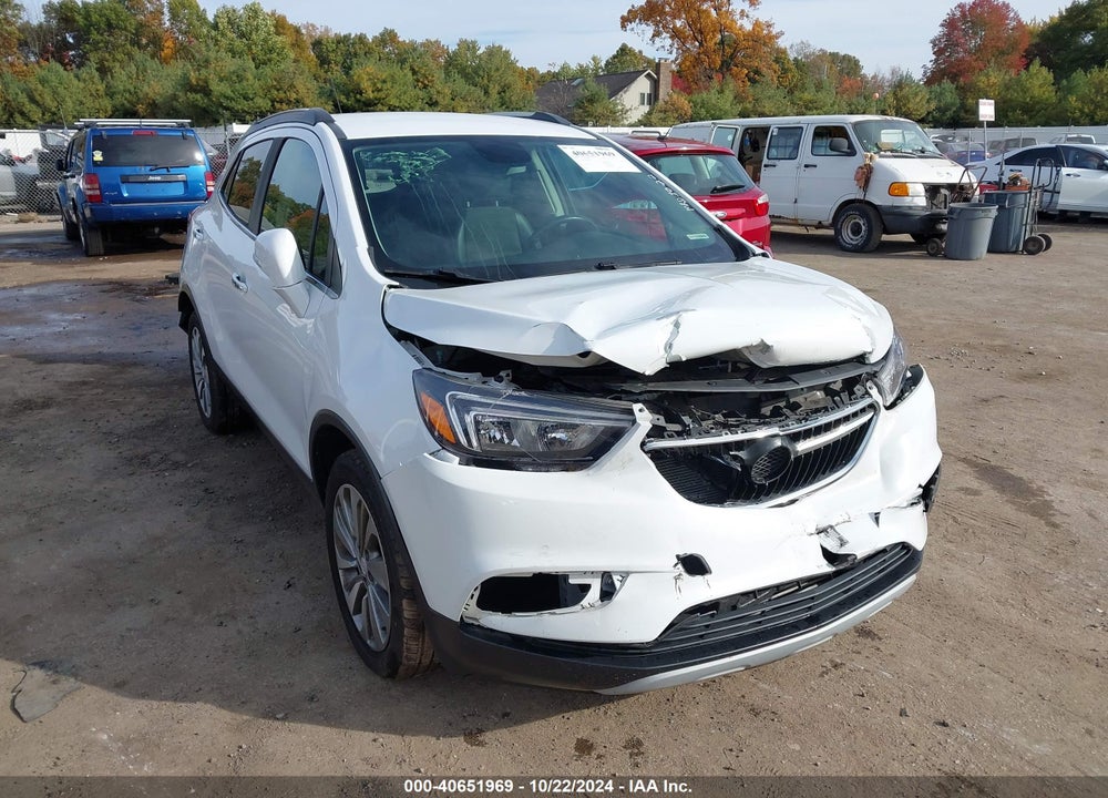 2019 BUICK ENCORE AWD PREFERRED VIN: KL4CJESB7KB860680