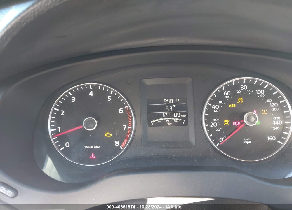 2013 VOLKSWAGEN JETTA 2.5L SE VIN: 3VWDX7AJ5DM383611