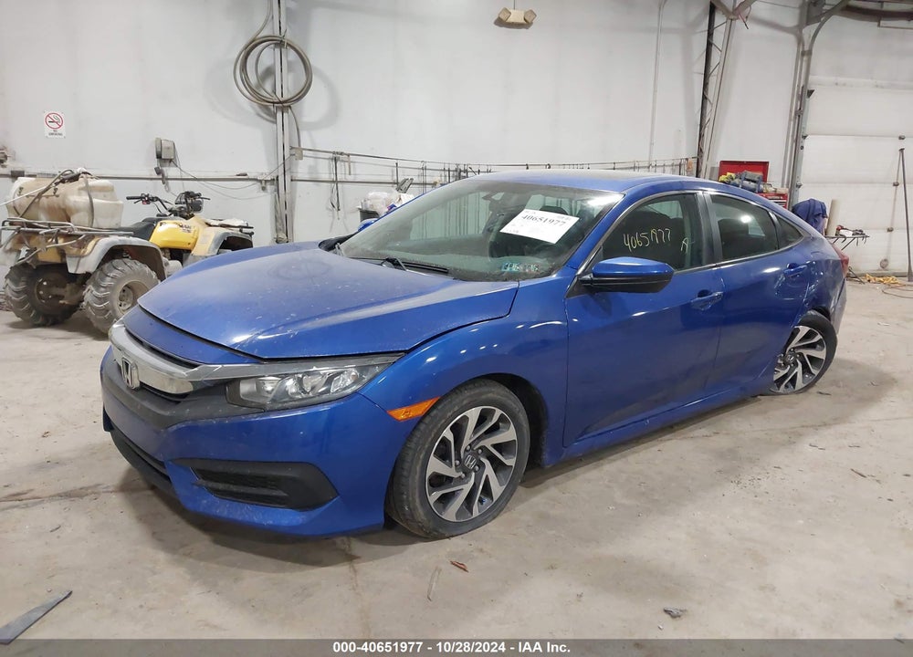 2016 HONDA CIVIC EX VIN: 19XFC2F77GE231965