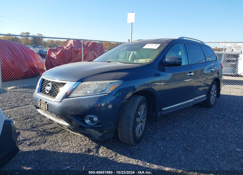 2014 NISSAN PATHFINDER SL VIN: 5N1AR2MM7EC721694