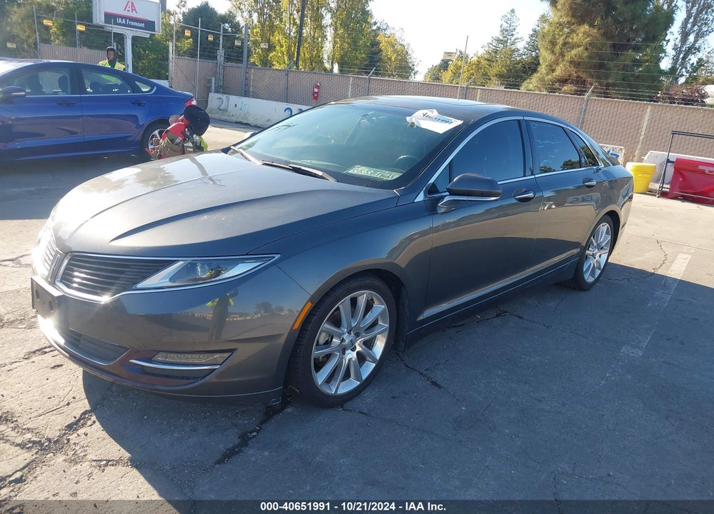 2015 LINCOLN MKZ HYBRID VIN: 3LN6L2LU8FR627884