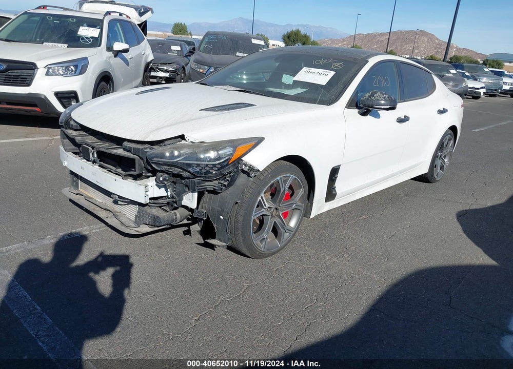 2019 KIA STINGER GT2 VIN: KNAE55LCXK6045731