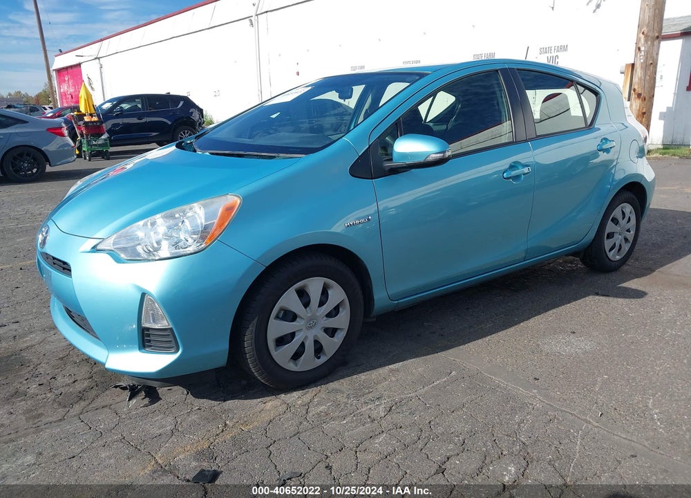 2012 TOYOTA PRIUS C THREE VIN: JTDKDTB33C1017380
