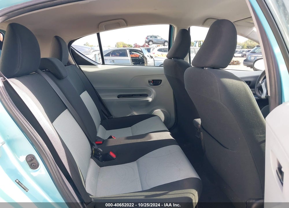 2012 TOYOTA PRIUS C THREE VIN: JTDKDTB33C1017380