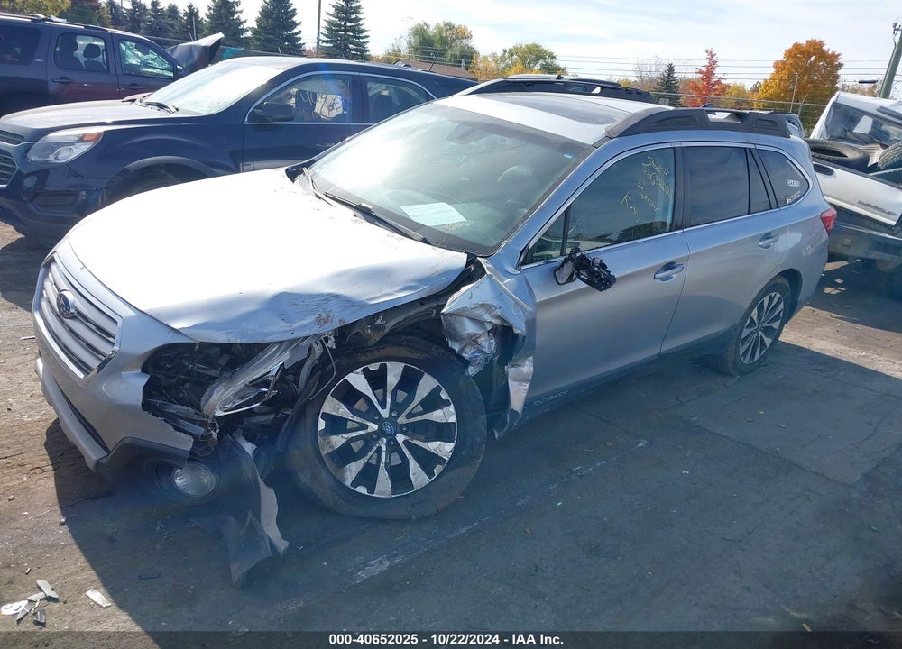 2017 SUBARU OUTBACK 2.5I LIMITED VIN: 4S4BSANC4H3426307