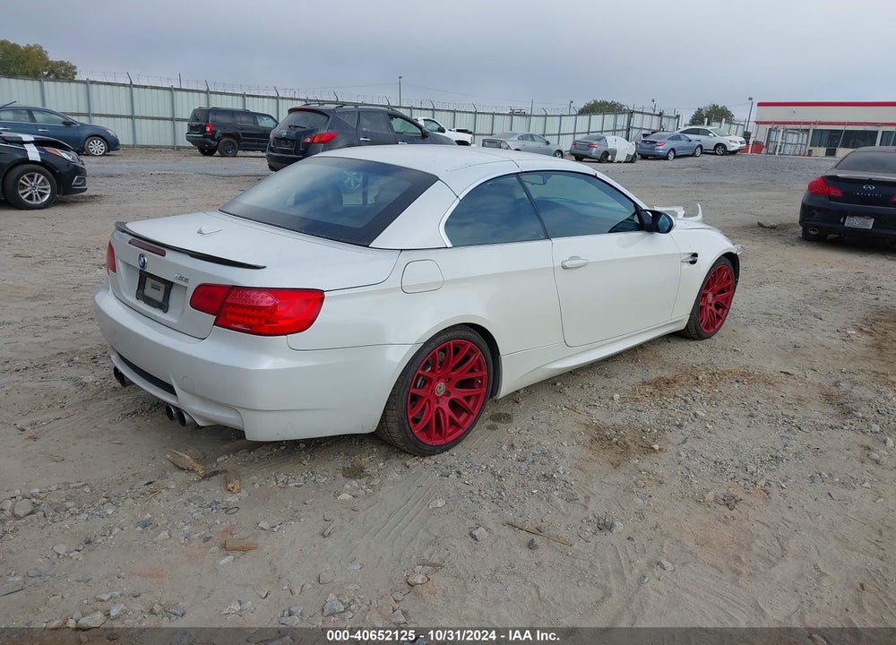 2011 BMW M3 VIN: WBSDX9C57BE584968