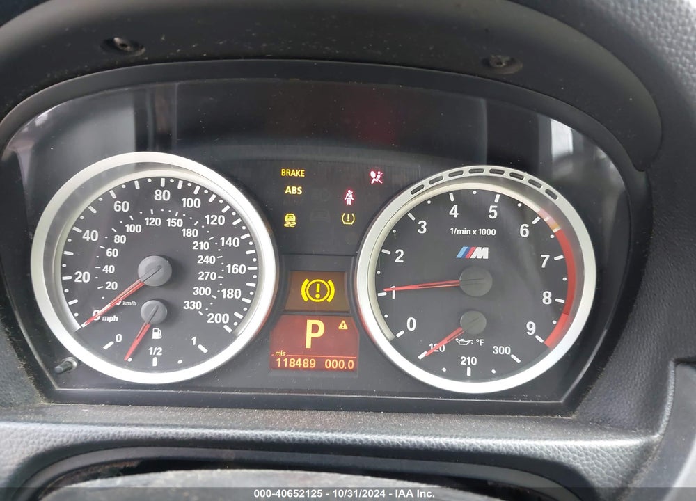2011 BMW M3 VIN: WBSDX9C57BE584968