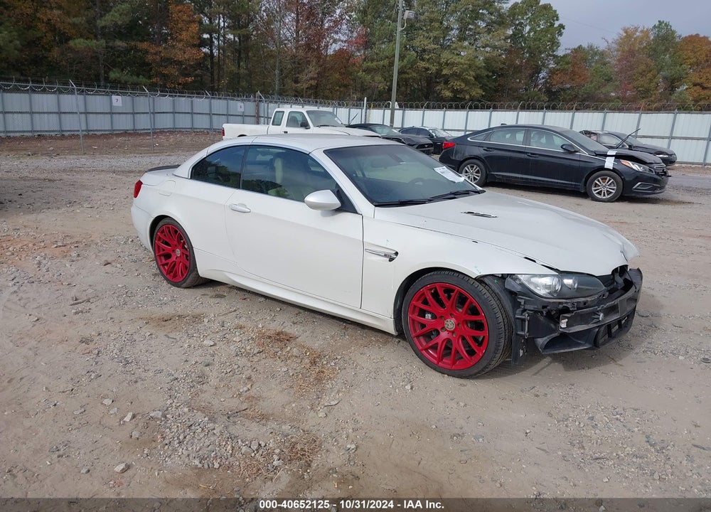 2011 BMW M3 VIN: WBSDX9C57BE584968