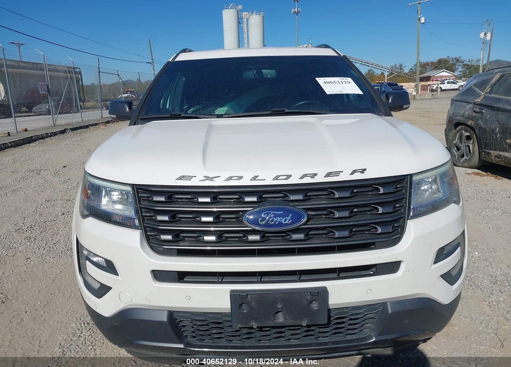 2017 FORD EXPLORER XLT VIN: 1FM5K8D86HGC33085