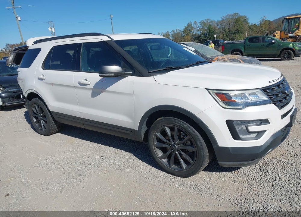 2017 FORD EXPLORER XLT VIN: 1FM5K8D86HGC33085