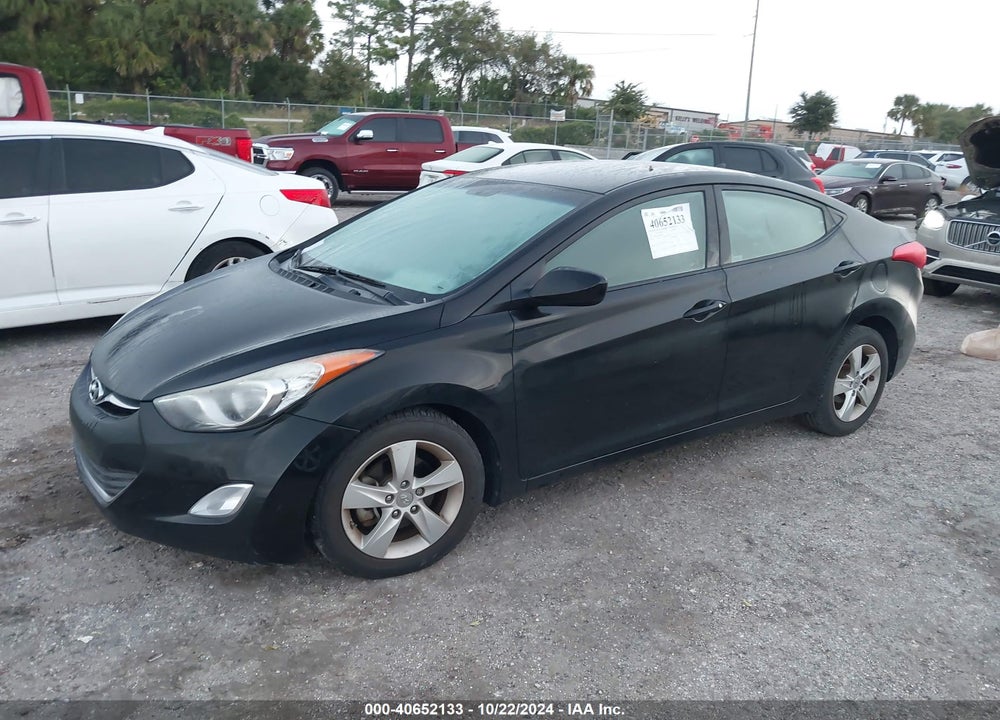 2013 HYUNDAI ELANTRA GLS VIN: 5NPDH4AE0DH441020