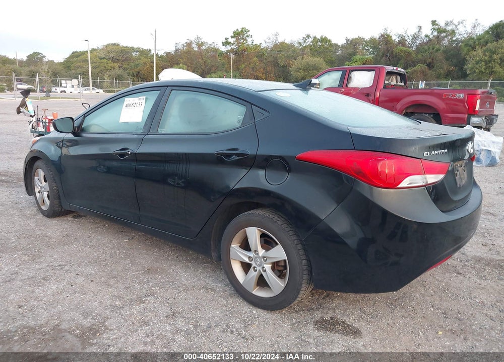 2013 HYUNDAI ELANTRA GLS VIN: 5NPDH4AE0DH441020