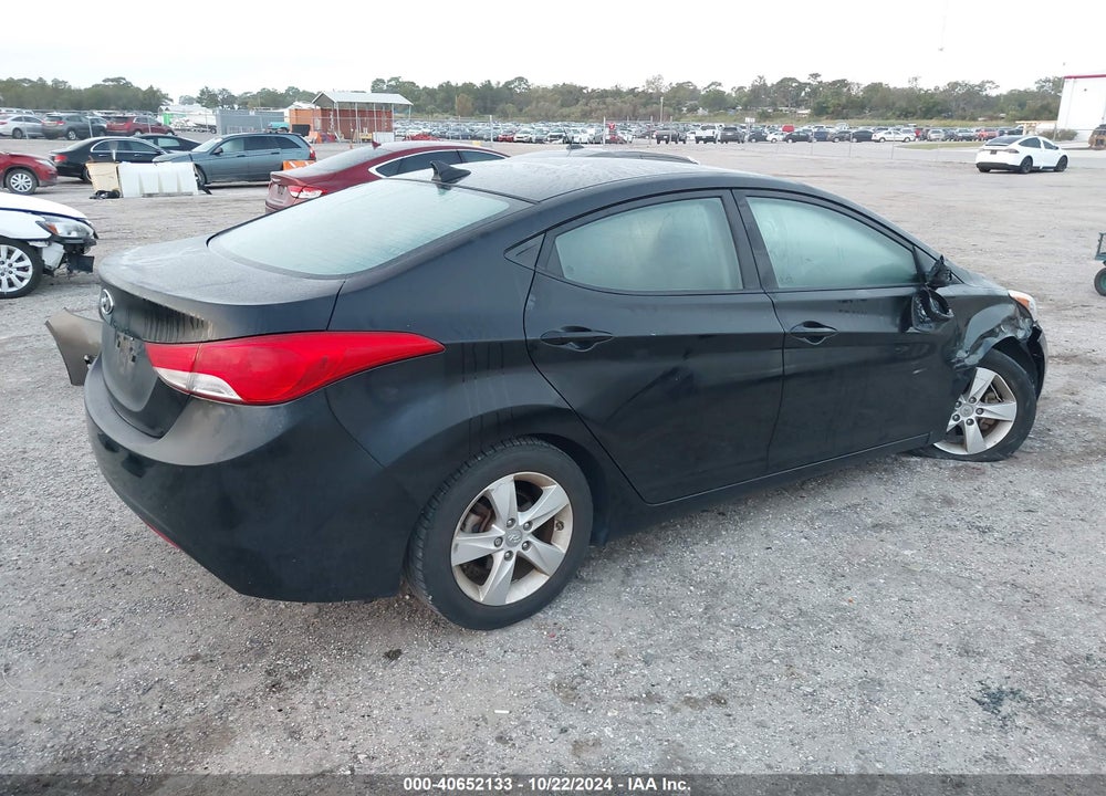 2013 HYUNDAI ELANTRA GLS VIN: 5NPDH4AE0DH441020