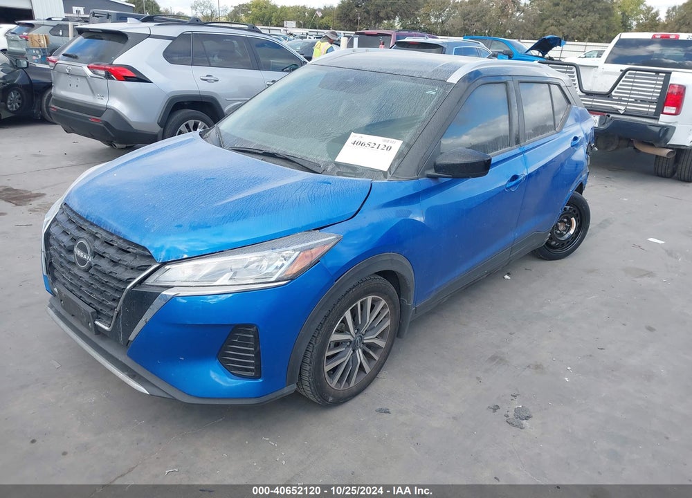 2022 NISSAN KICKS SV XTRONIC CVT VIN: 3N1CP5CV3NL526603