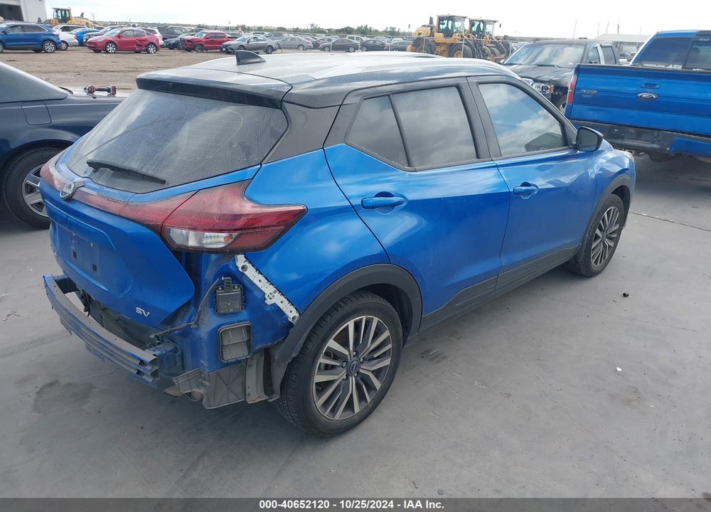 2022 NISSAN KICKS SV XTRONIC CVT VIN: 3N1CP5CV3NL526603