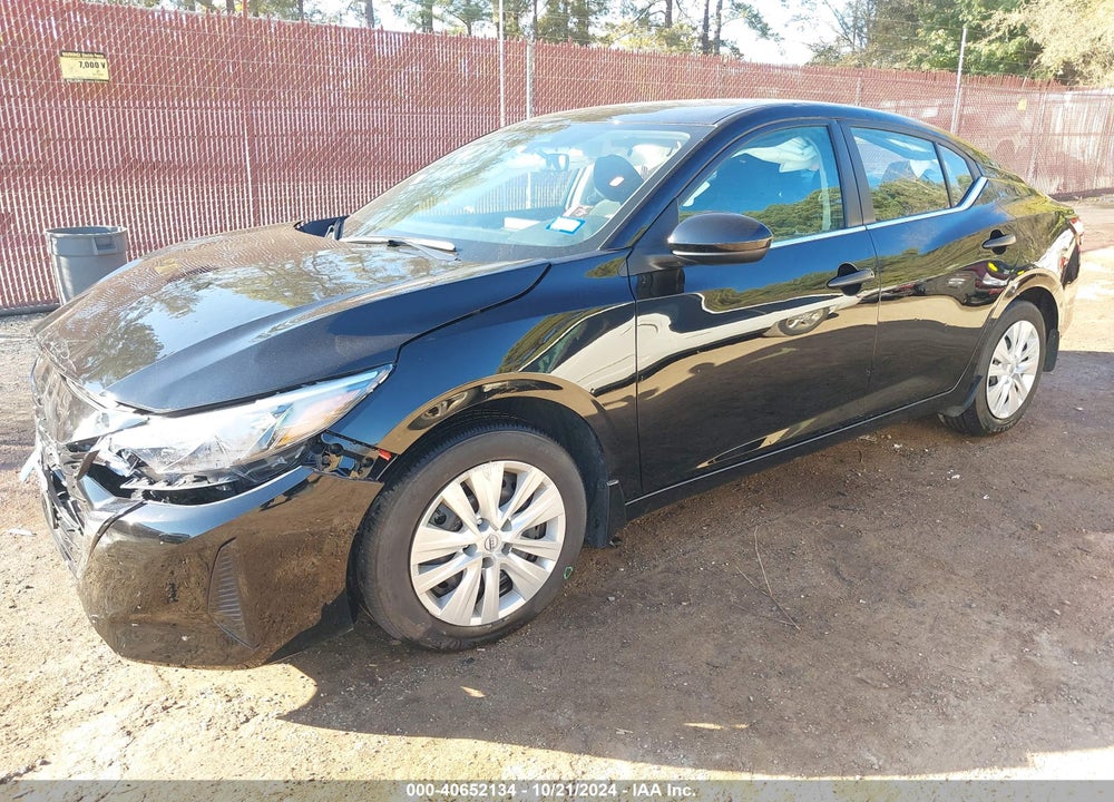 2024 NISSAN SENTRA S XTRONIC CVT VIN: 3N1AB8BV1RY246082