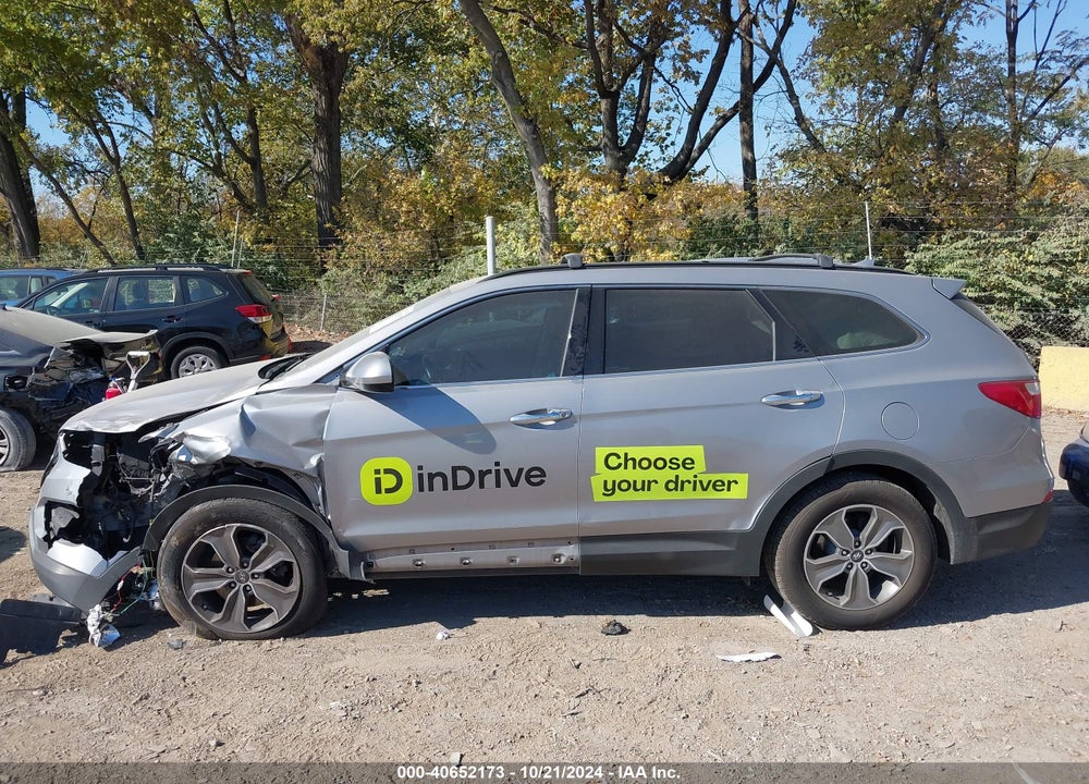 2013 HYUNDAI SANTA FE GLS VIN: KM8SMDHF8DU014011
