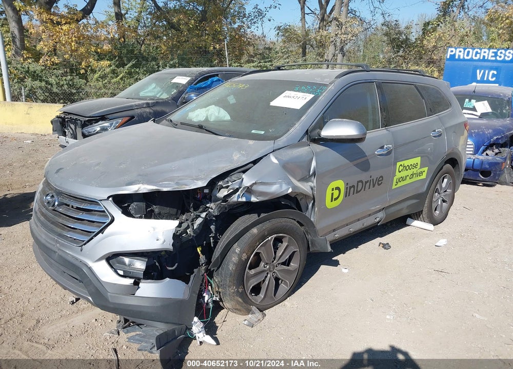2013 HYUNDAI SANTA FE GLS VIN: KM8SMDHF8DU014011