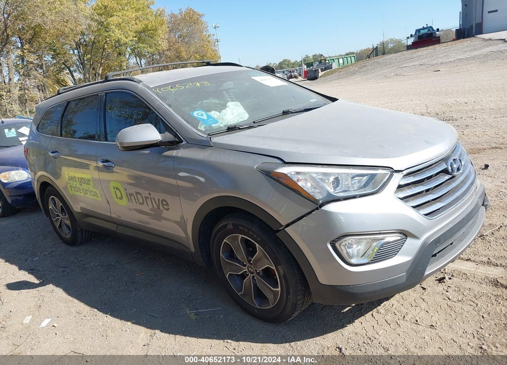 2013 HYUNDAI SANTA FE GLS VIN: KM8SMDHF8DU014011