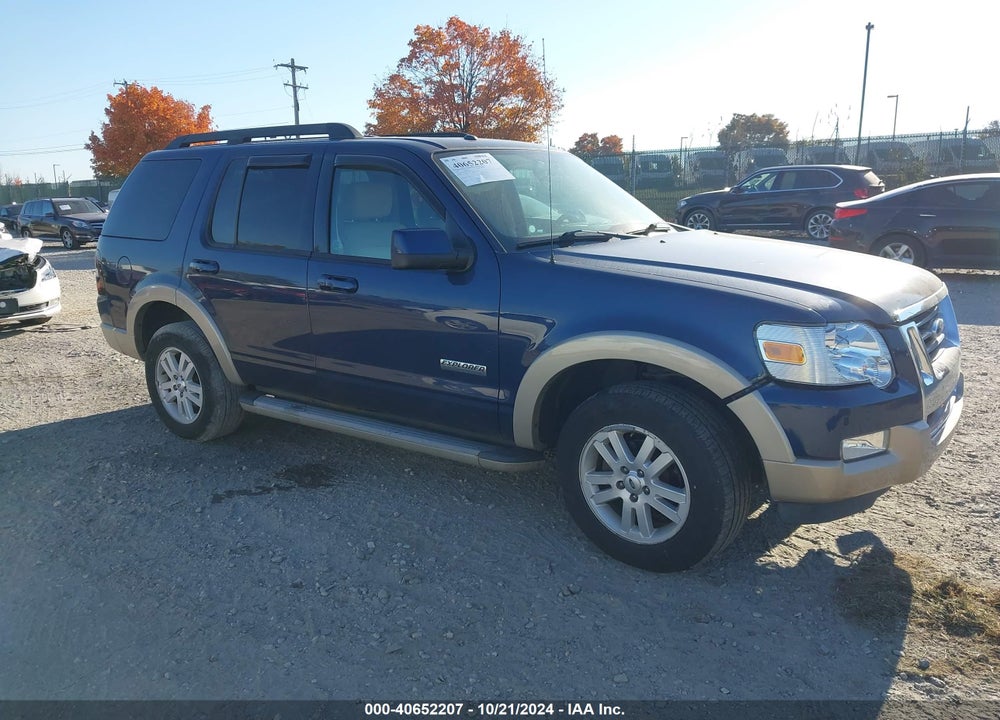 2008 FORD EXPLORER EDDIE BAUER VIN: 1FMEU74E58UA32399