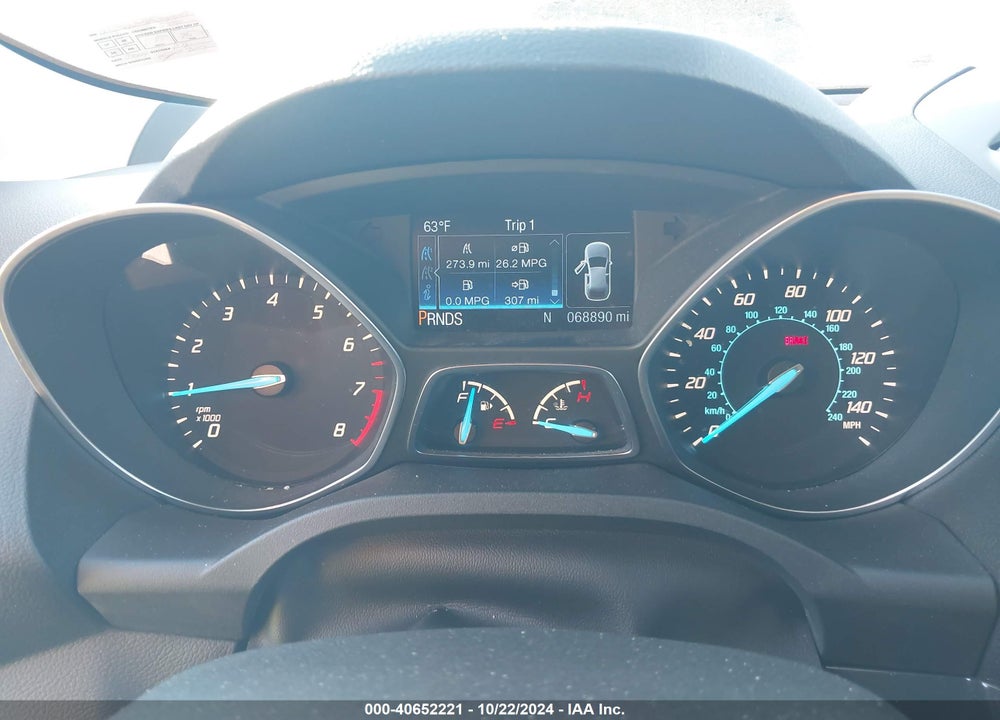 2014 FORD ESCAPE TITANIUM VIN: 1FMCU9JX9EUE49299