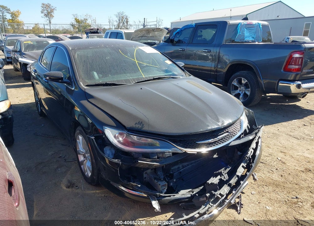 2015 CHRYSLER 200 C VIN: 1C3CCCCB5FN607837