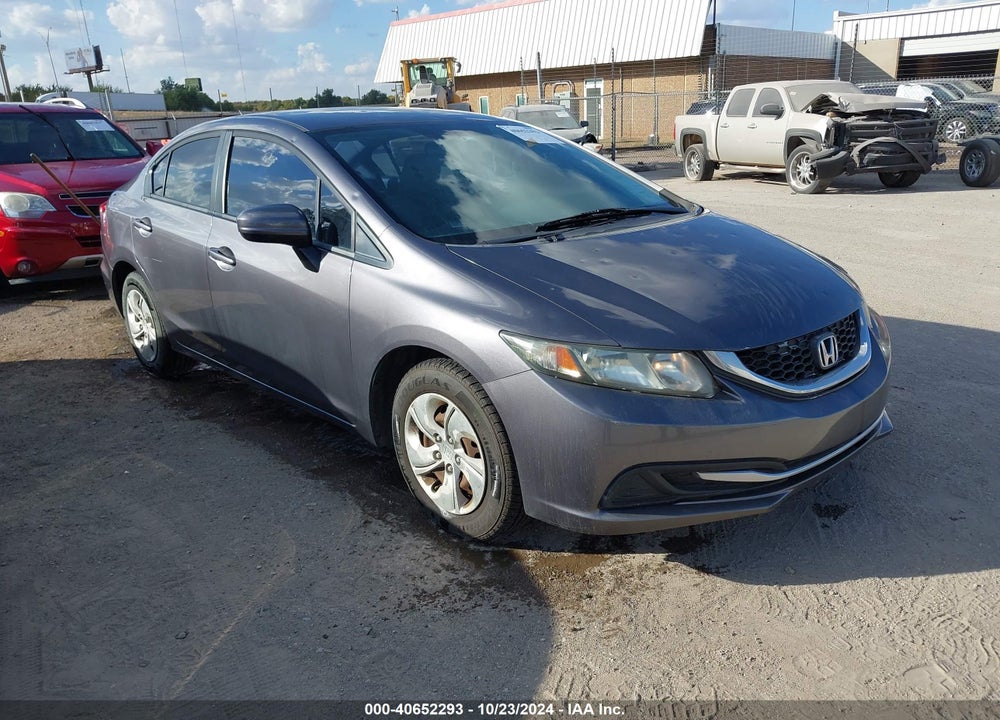 2014 HONDA CIVIC LX VIN: 19XFB2F57EE012373