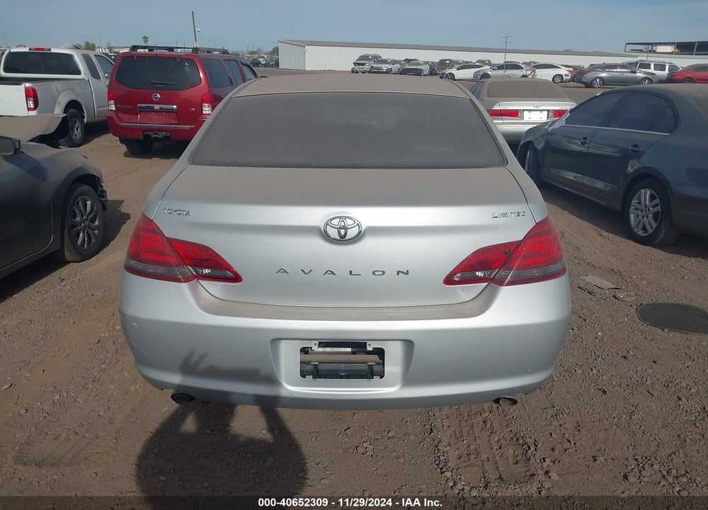 2008 TOYOTA AVALON LIMITED VIN: 4T1BK36B98U260832