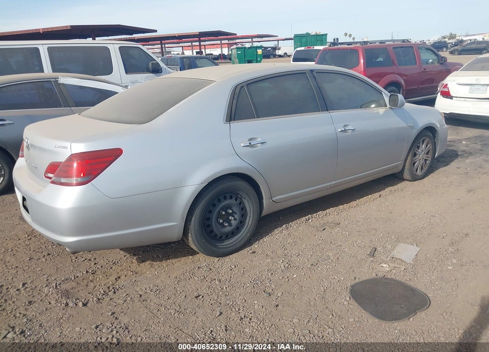 2008 TOYOTA AVALON LIMITED VIN: 4T1BK36B98U260832