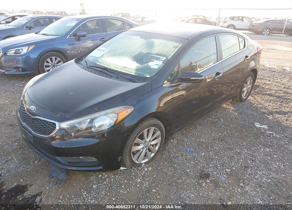 2014 KIA FORTE EX VIN: KNAFX4A87E5078493