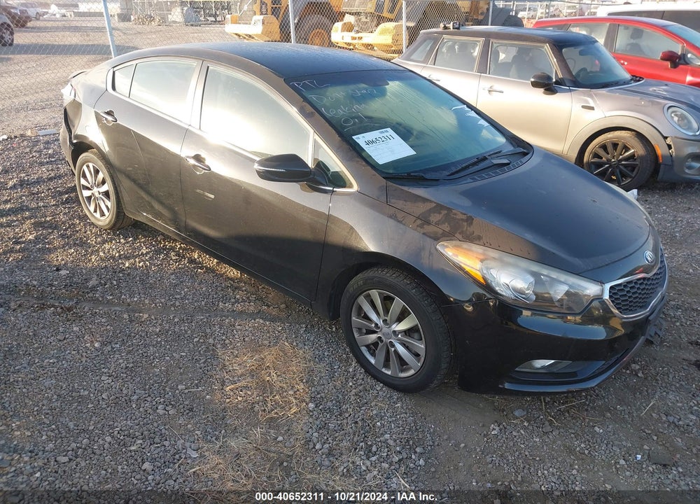 2014 KIA FORTE EX VIN: KNAFX4A87E5078493