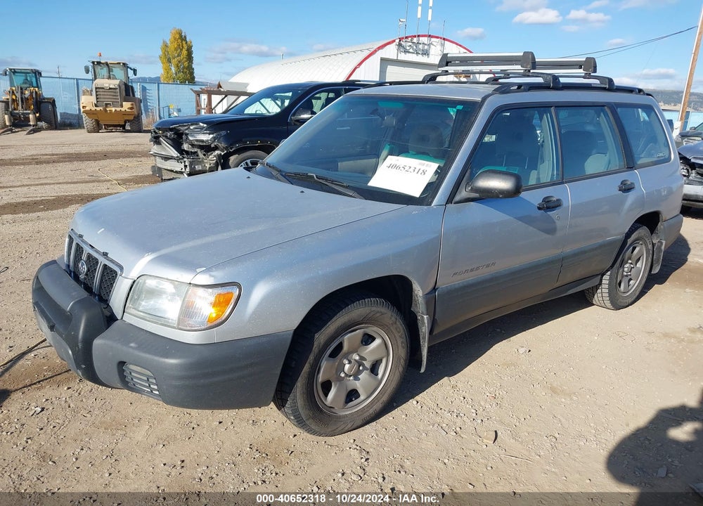 2002 SUBARU FORESTER L VIN: JF1SF63582G733205