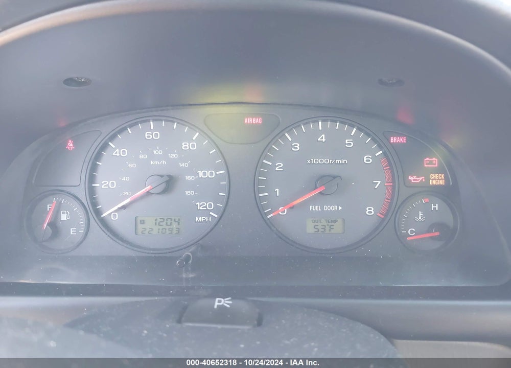 2002 SUBARU FORESTER L VIN: JF1SF63582G733205