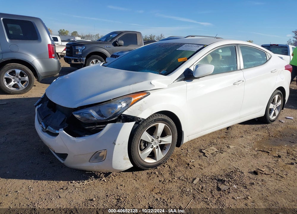 2013 HYUNDAI ELANTRA GLS VIN: 5NPDH4AE8DH294798